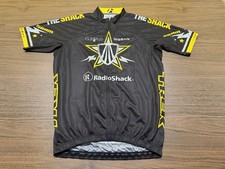 Radio Shack x Livestrong x Trek Black Full-Zip Bontrager Cycling Jersey - Medium picture