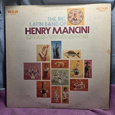 Henry Mancini Big Latin Band Vinyl LP 1968 RCA LSP-4049 US 1st Press VG/VG picture