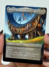 Hall of the Bandit Lord Proxy Card with Custom designed art picture