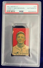 1921 W-516- 2-1  CHRISTY MATHEWSON #27 