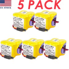 5X Fast BR-2/3AGCT4A BR2/3AG Replace for Panasonic A06B6114K504 with Plug J picture