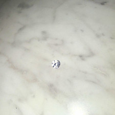 Cubic Zirconia Round Cut White/Colorless Transparent  1pc 1 carat picture