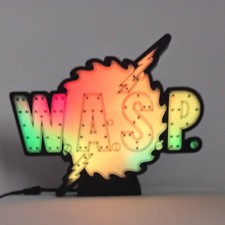 3D W.A.S.P.  Heavy Metal Band Lightbox 