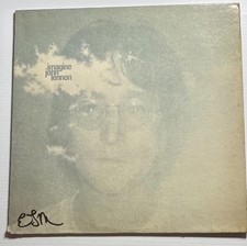 John Lennon-Imagine Vinyl LP (1971) Apple Records SW 3379 W/Custom Record Sleeve picture