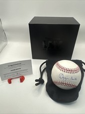 Ozzie Smith Autographed/Signed Saint Baseball Fanatics picture