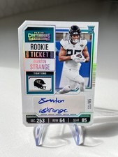2023 Panini Contenders Brenton Strange Rookie Ticket Auto 11/85 Variation RC#201 picture