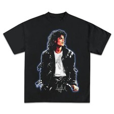 Vintage Michael Jackson Icy Graphic Boys Youth Cotton T-shirt picture