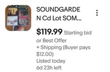 Special Soundgarden Listing for frangonz_3262 picture