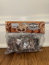 ArtCreativity Cowboy Indian 12 Pack Action Figures Western Toy Playset NIP picture