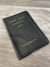 1952 Carden Method Grade 3 Spelling Book Hearing Words Phonics Mae Carden Rare picture