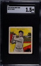 1933 TATTOO ORBIT R305 GEORGE (MULE) HAAS  SGC 1.5 picture