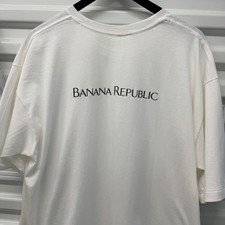 Vintage Banana Republic The Gap Promo T-shirt Men’s XL White Deadstock 90s USA picture