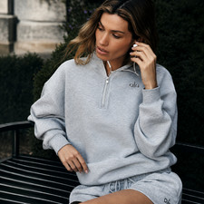 ALO Yoga Accolade Sweatshirt Unisex Hoodie Full Zip Quarter Zip Pullover picture