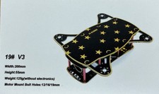 H King 19# V3  Size Mini Quadcopter Frame Kit 200mm x 55mm Multirotor picture
