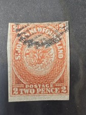 Joystamp: Newfoundland Canada Stamp Used Scott 11  CV$450 Sound Con A2 Unwmk picture