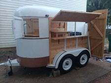 Vintage Converted Horse Trailer Bar picture
