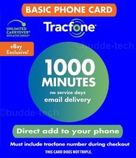 TracFone 1000 Minutes for BASIC PHONES *Direct Add to your phone within 2 Days* picture