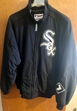 Vintage 2005 Chicago White Sox Majestic Jacket Mens XXL Authentic Dugout Jacket picture