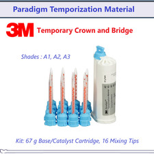 Dental Paradigm Temporization Crown and Bridge Material 67g hade A1, A2, B1 picture