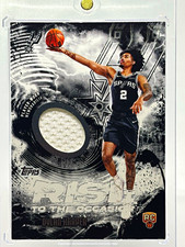 Topps 2024-25 Chrome Dylan Harper Rise to the Occasion Relics RC RTO-DH picture