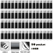 Wholesale 16GB 10/50/100PCS USB2.0 Flash Drive USB Memory Stick Thumb Drive Pack picture