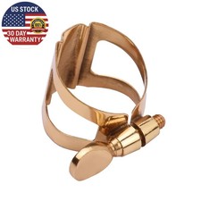 Single Screw Adjustment Saxophone Ligature Compact Durable Ligature for Soprano  picture