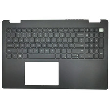 0DJP76 New Palmrest Cover Backlit US Keyboard for Dell Latitude 3520 E3520 Black picture