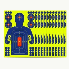 Reactive Splatter Shooting/Range Targets Burst - 12'' x 18'' - 6 Bullseye Areas picture