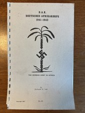 D.A.K. Deutsches Afrikakorps 1941-1943 Richard Law 1967 picture