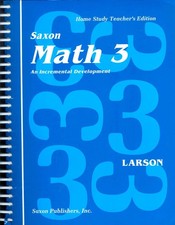 Saxon Math 3: An Incremental Development, Teacher's Edition picture