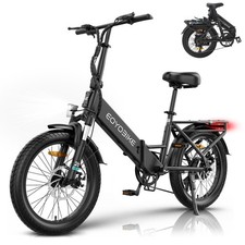 EOYOBIKE 7Speed 500W Foldable Commuter EBike 20
