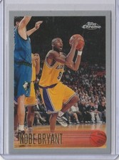 1996 topps chrome kobe bryant novalty custom basketball rookie card picture