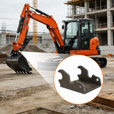 Quick Attach Brackets Bucket Ears W/Plate For Kubota KX040 U35 KX71 KX91 KX121 picture