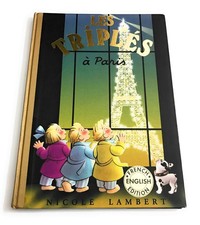 Les triplés à Paris (tome 12): Edition bilingue anglais-français (2007) picture