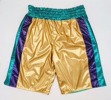 PVC Glossy Boxing trunks (with PVC lining) colorful (Men's 4L size) shorts/3XL③ picture