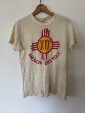 Vintage Band Shirt XIT Psych Native American Distressed Handmade Shirt 1970’s picture