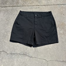 Chubbies Originals Chino Shorts Mens 32 Black Stretch Cotton 5.5 Inseam Classic picture