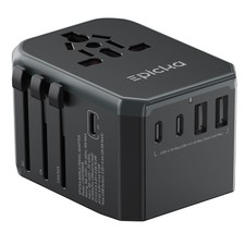 EPICKA Universal Travel Adapter with 1AC/3 USBC/2 USBA Ports picture