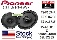 Pioneer & SSL 6.5 Inch 2-3-4 Way Car Audio Speakers (select your Speaker model) picture
