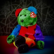 🪦 Frankenteddy the Bear 🪦  | Ty Beanie Buddy | Halloween | Rare Large Big picture
