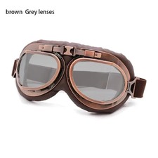Retro Vintage Motorcycle Pilot Goggles Windproof UV Glasses picture