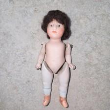 Antique All Bisque Wire Jointed Kestner Doll 5