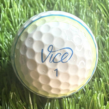 Vice Pro Poison Dart Tracer ☠️🎯New (1) Ball Pre realese  collectible Vice Golf picture