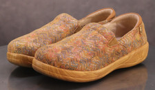 Alegria Keli Women's Slip On Clogs Shoes Size EU 39 US 9-9.5 Multi Color Chevron picture