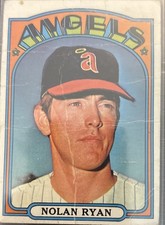 1972 Topps - Nolan Ryan #595- creases on card picture