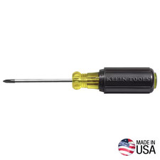 #1 Phillips Head Screwdriver with 3 In. round Shank- Cushion Grip Handle picture