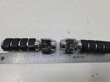 Harley Davidson Aftermarket Kuryakyn ISO Pegs Used Chrome Pair picture