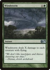 Magic the Gathering (mtg): M14: Windstorm  (x 4) picture