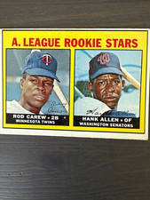 Topps 1967 Topps #569 High # A. League Rookie Stars Rod Carew Hank Allen picture