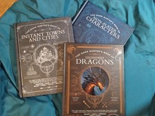 D&D 🎲 Dungeons & Dragons Game Master's Lot, 3 books: Dragons, Cities, & NPCs🐉 picture